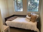Third bedroom features a twin